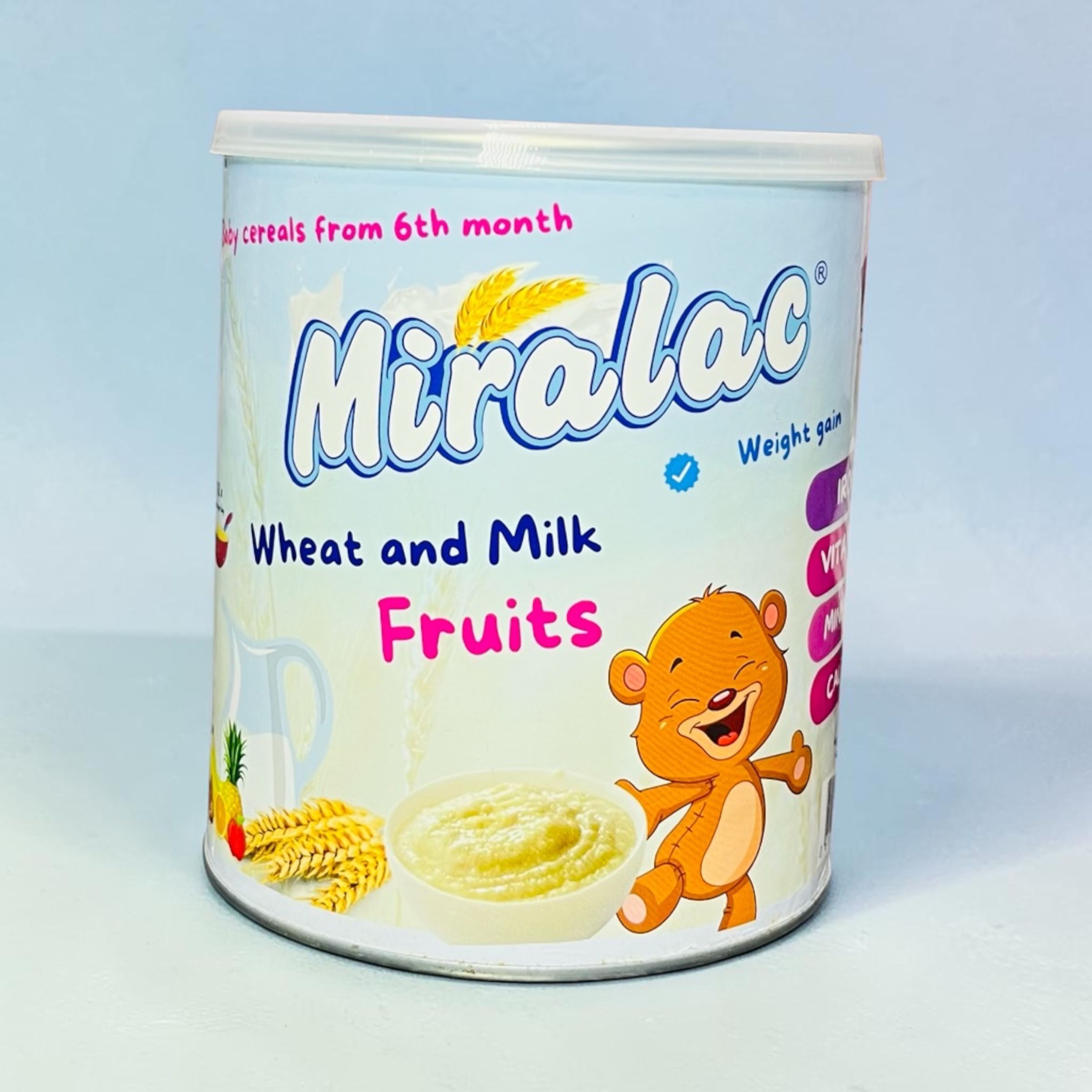 MIRALAC WHEAT AND MILK